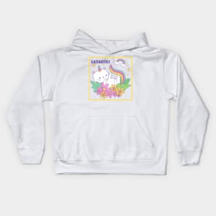 CATASTIC! Cute Unicorn Kitten Kids Hoodie